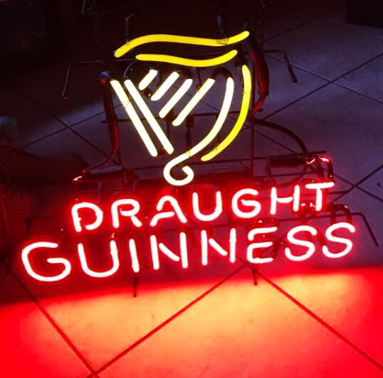 Draught Guinness Neon Sign